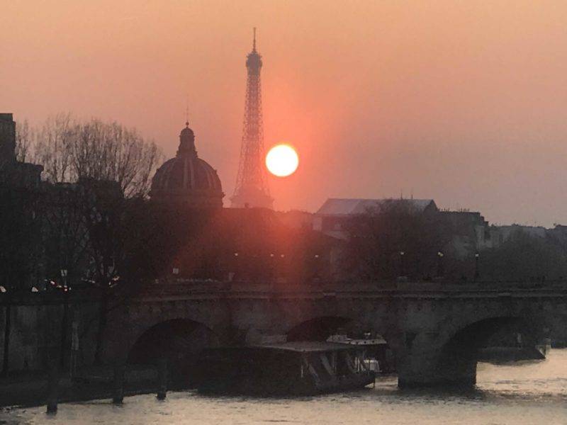 Onde ver o por do sol em Paris