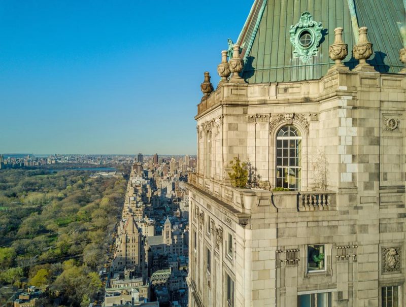 melhores hoteis de NY: a localização no Central Park do The Pierre